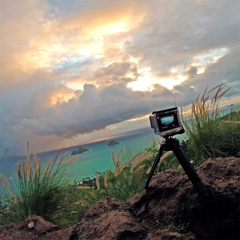 Tripé para GoPro e Câmeras Compactas Gopole Bi-Direcional GPBAS-15