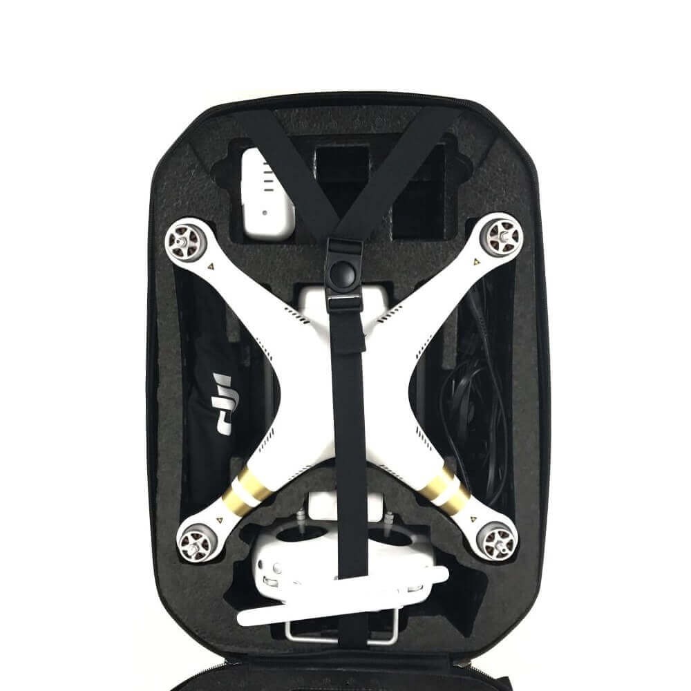 Mochila Rígida Para Drone DJI Phantom 3 e Phantom 4