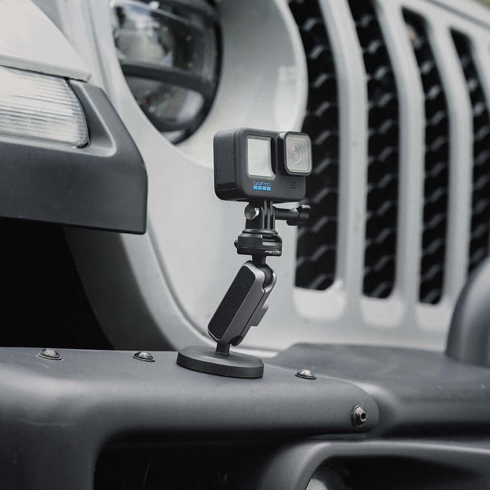 Suporte Magnético para GoPro com Sistema Engate Rápido - Pgytech CapLock