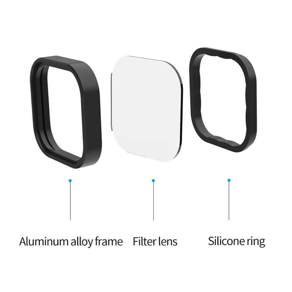 Kit de Filtros ND para GoPro Hero 12 / 11 / 10 / 9 Black - Telesin