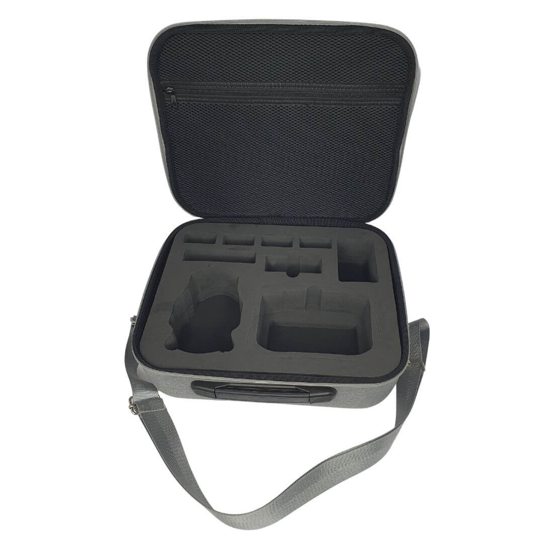 Maleta para Drone DJI Mini 3 Pro com Alça de Ombro - Cor Cinza