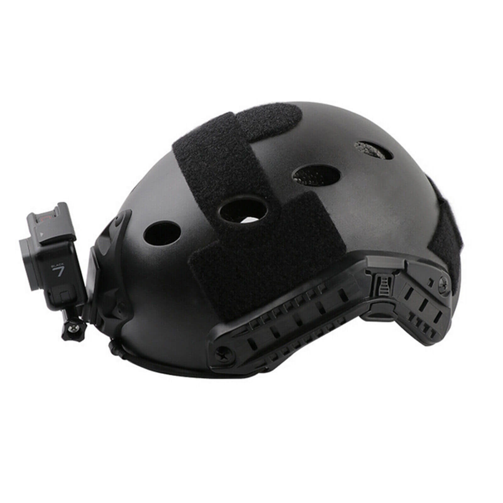 Suporte em Alumínio para GoPro em Capacete Tático com Base NVG