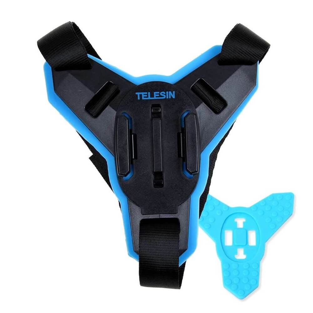 Suporte de Capacete para GoPro ou Câmeras Similares - Telesin