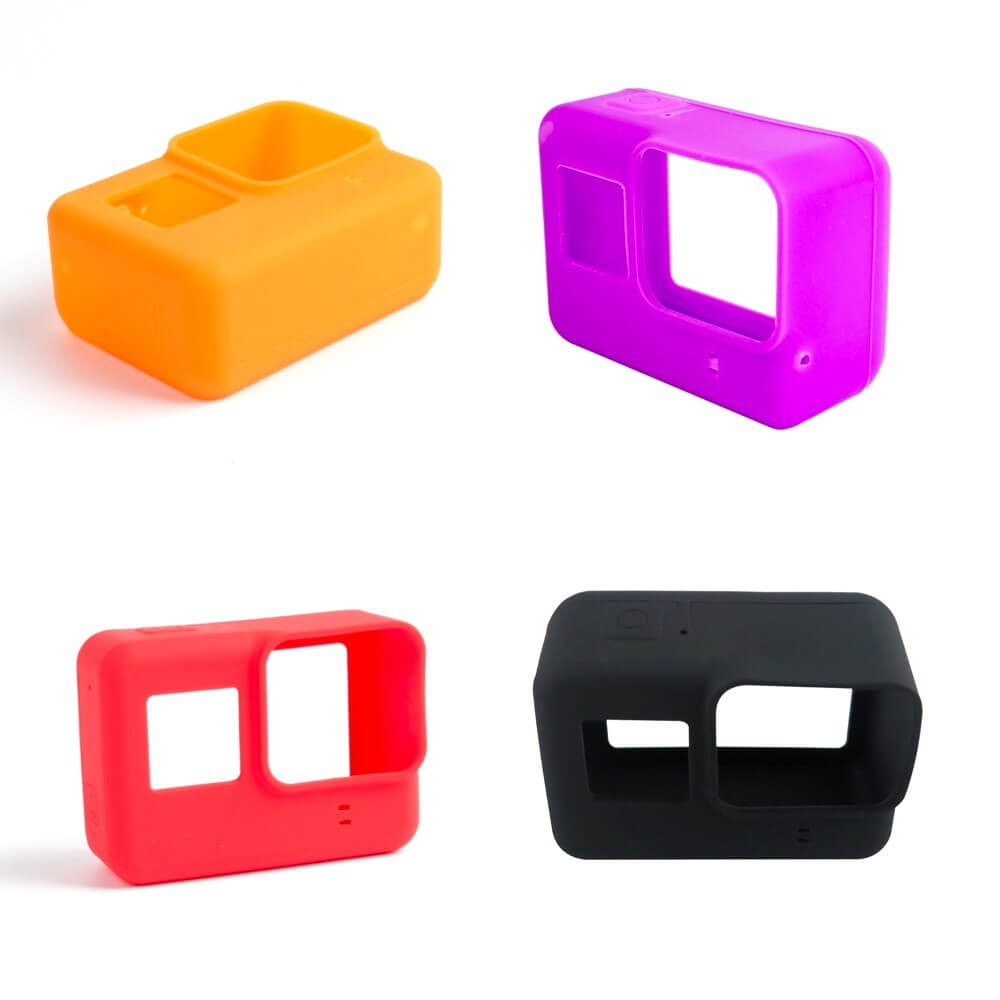 Case Capa Silicone GoPro Hero 5 6 7 Black Uso Sem Frame de Montagem