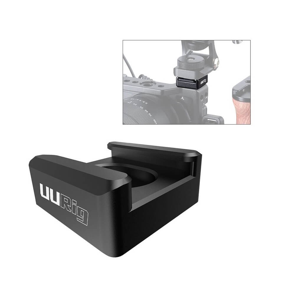 Adaptador de Montagem Tipo Sapata para Frame Cage Câmeras DSLR - Ulanzi