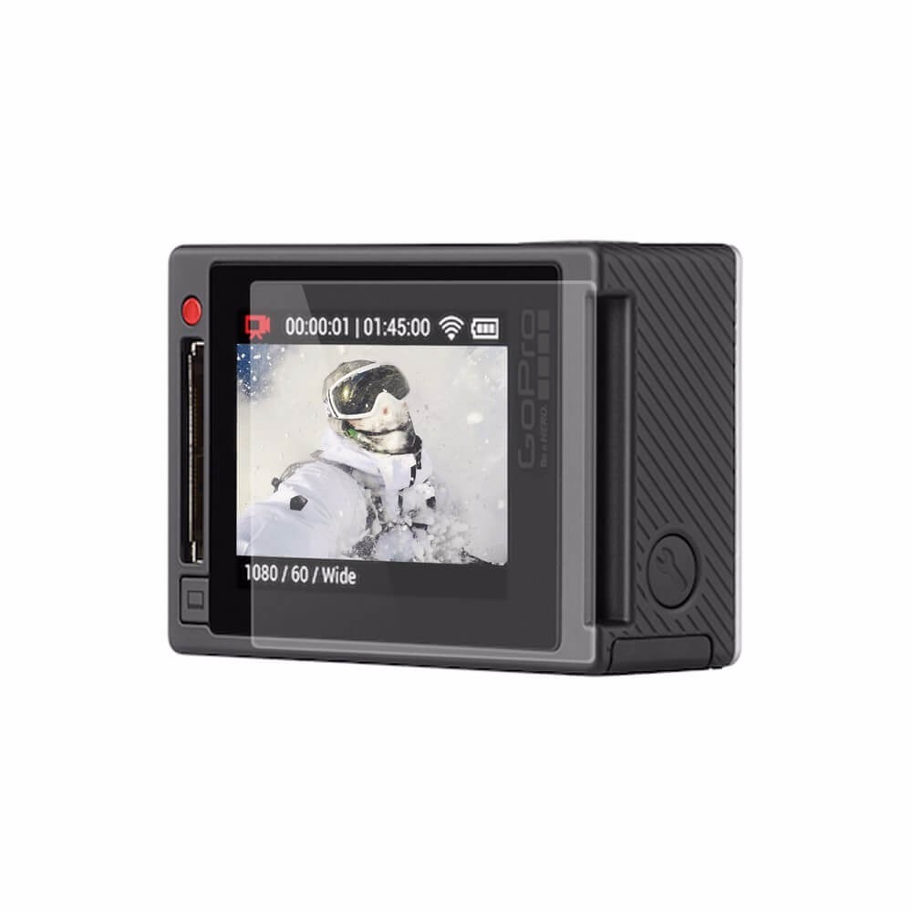 Películas para Lente Caixa Estanque e Tela Lcd GoPro Hero 4 Silver