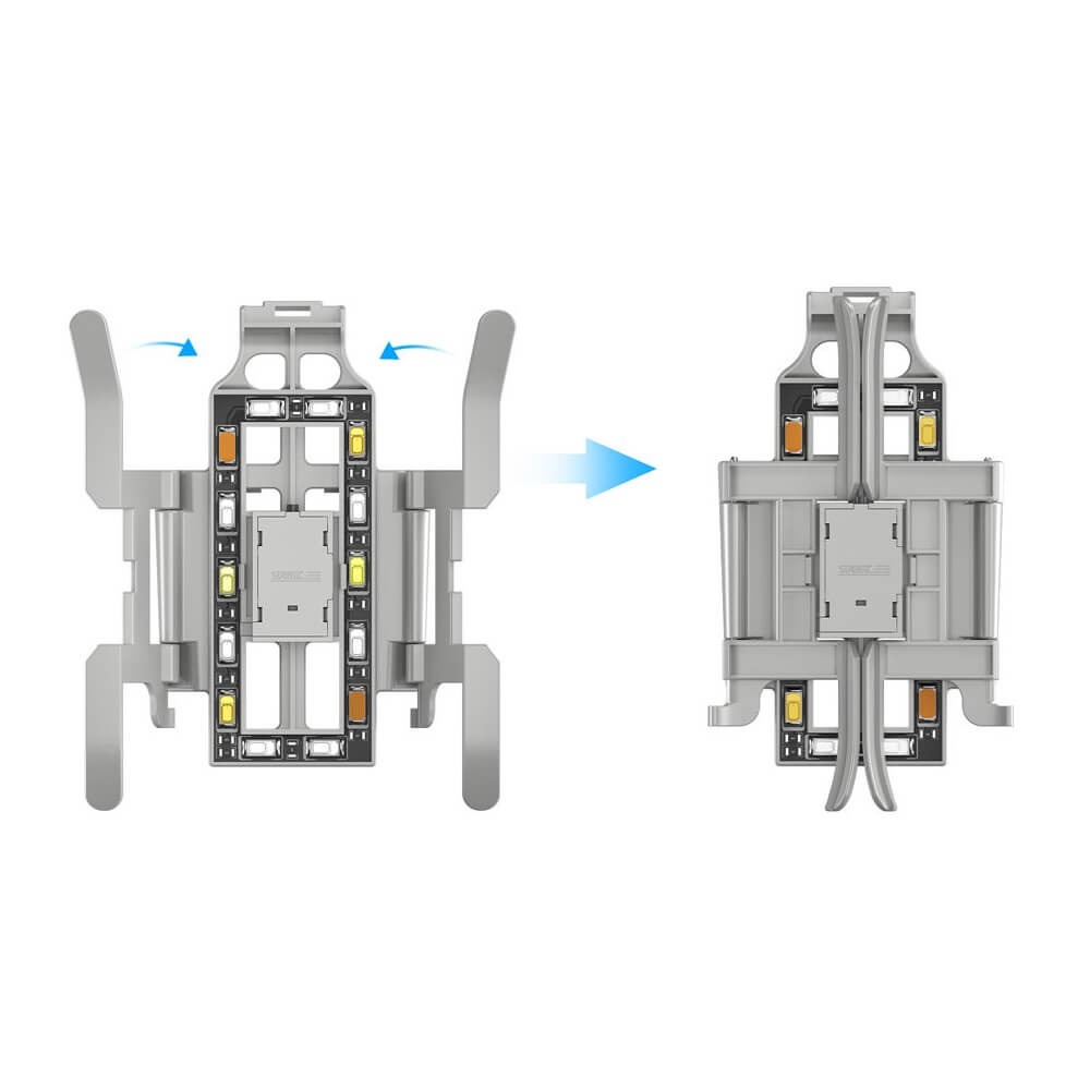 Trem de Pouso para Drone DJI Mini 3 Pro com LED Auxiliar - StartRC