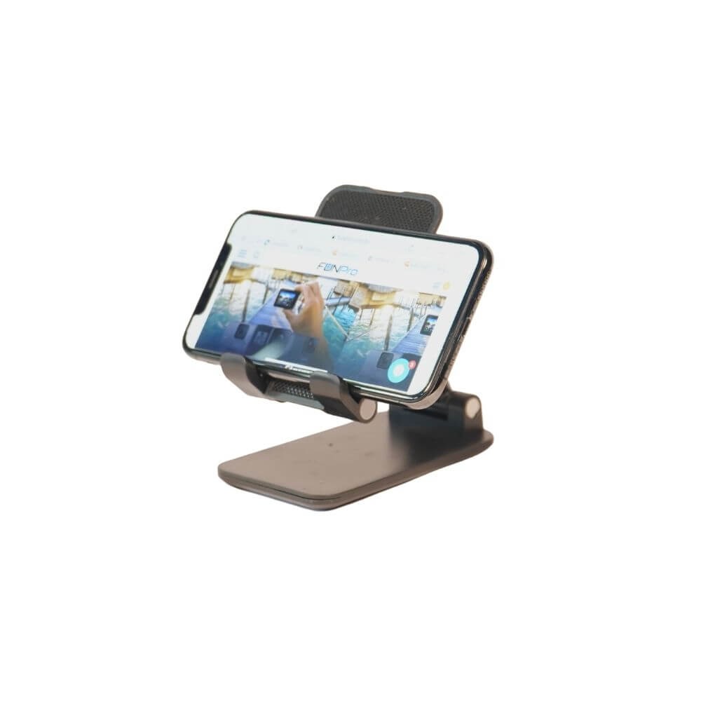 Suporte de Mesa Universal para Tablet e Celular - Cor Preto