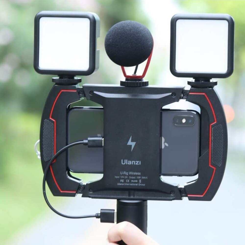 Suporte Manual para Celular com Carregamento por Indução - Ulanzi U-Rig Wireless