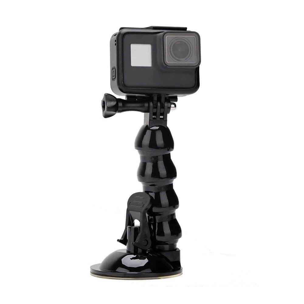 Suporte Ventosa Flexível para GoPro / Câmeras / Celulares