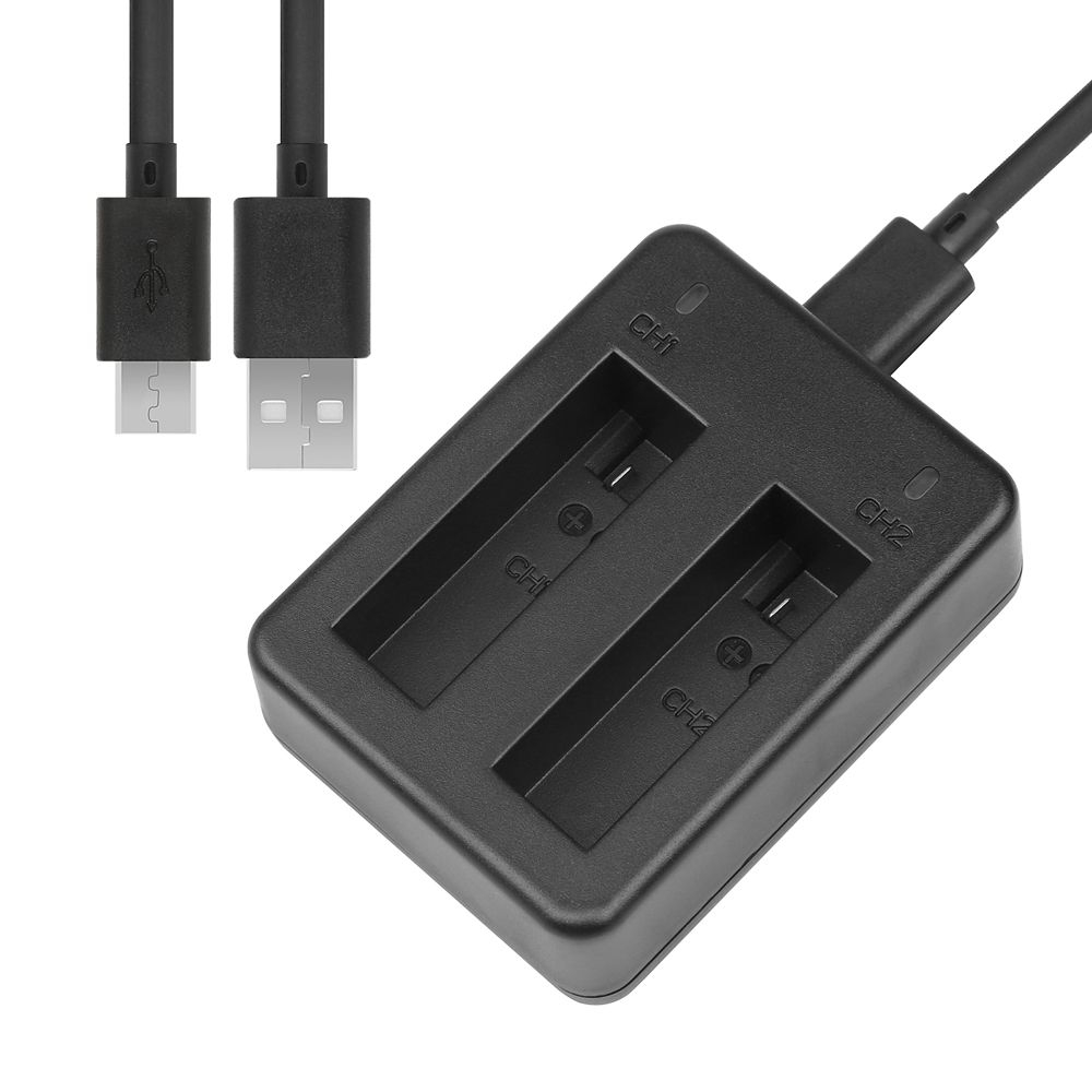 Carregador Duplo para GoPro Hero 4 Silver e Hero 4 Black