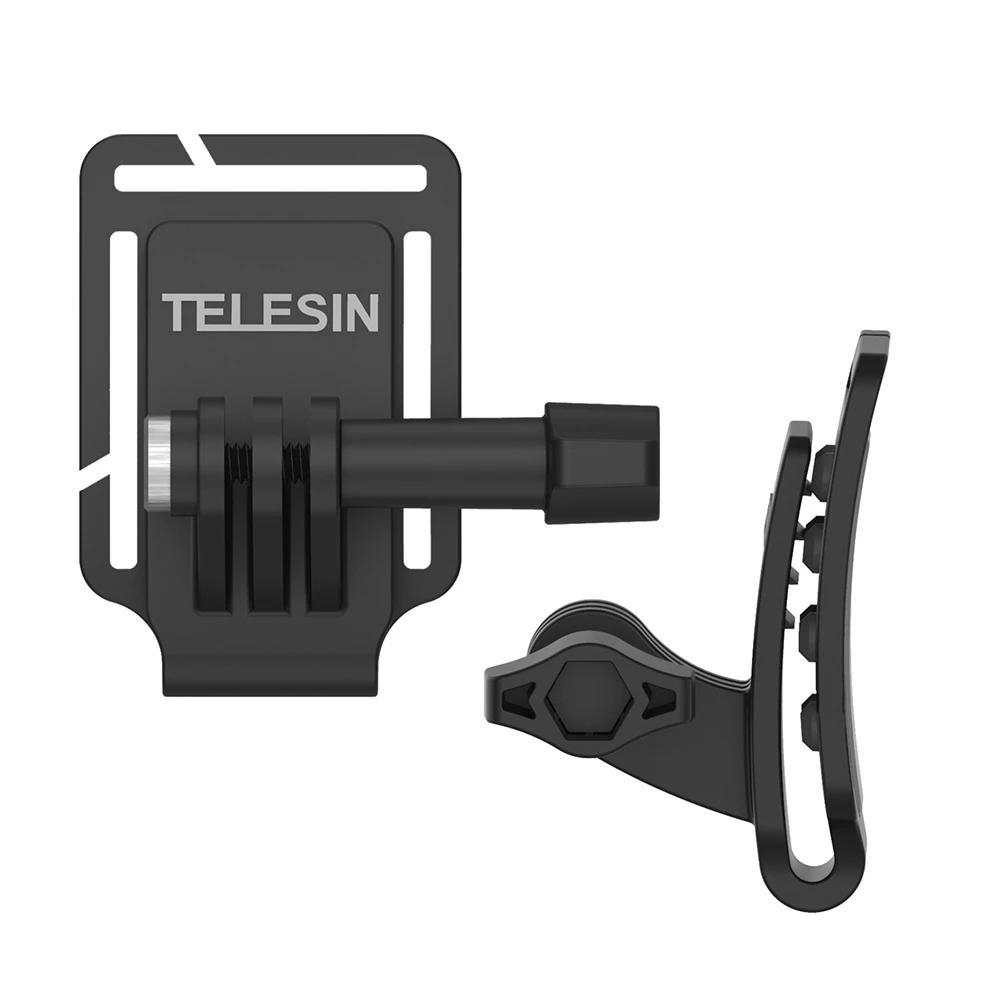 Suporte Clip para GoPro em Bonés e Alças de Mochila - Telesin