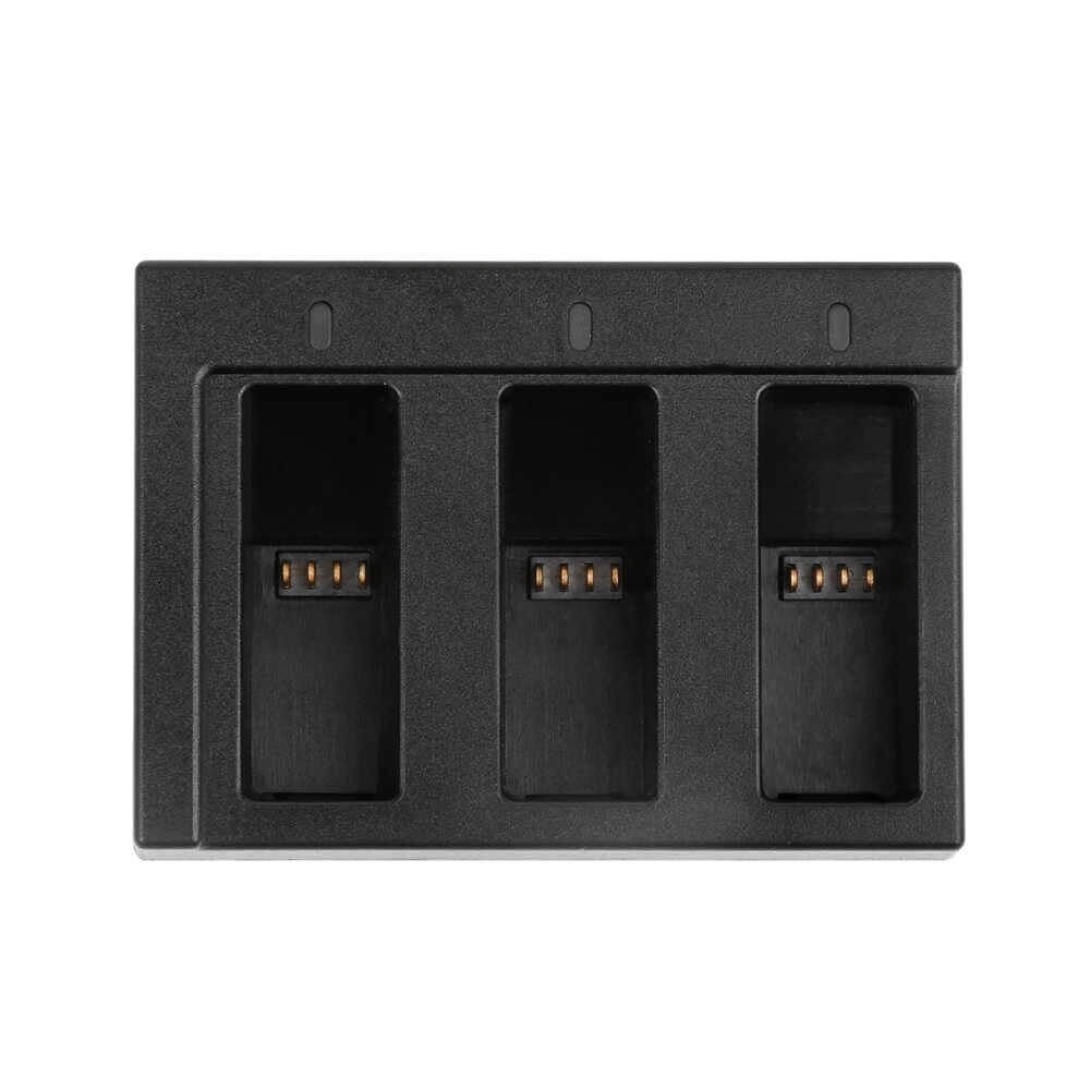 Carregador Triplo para GoPro Hero 8 7 6 5 Black e Hero 2018