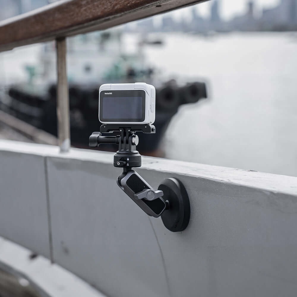 Suporte Magnético para GoPro com Sistema Engate Rápido - Pgytech CapLock