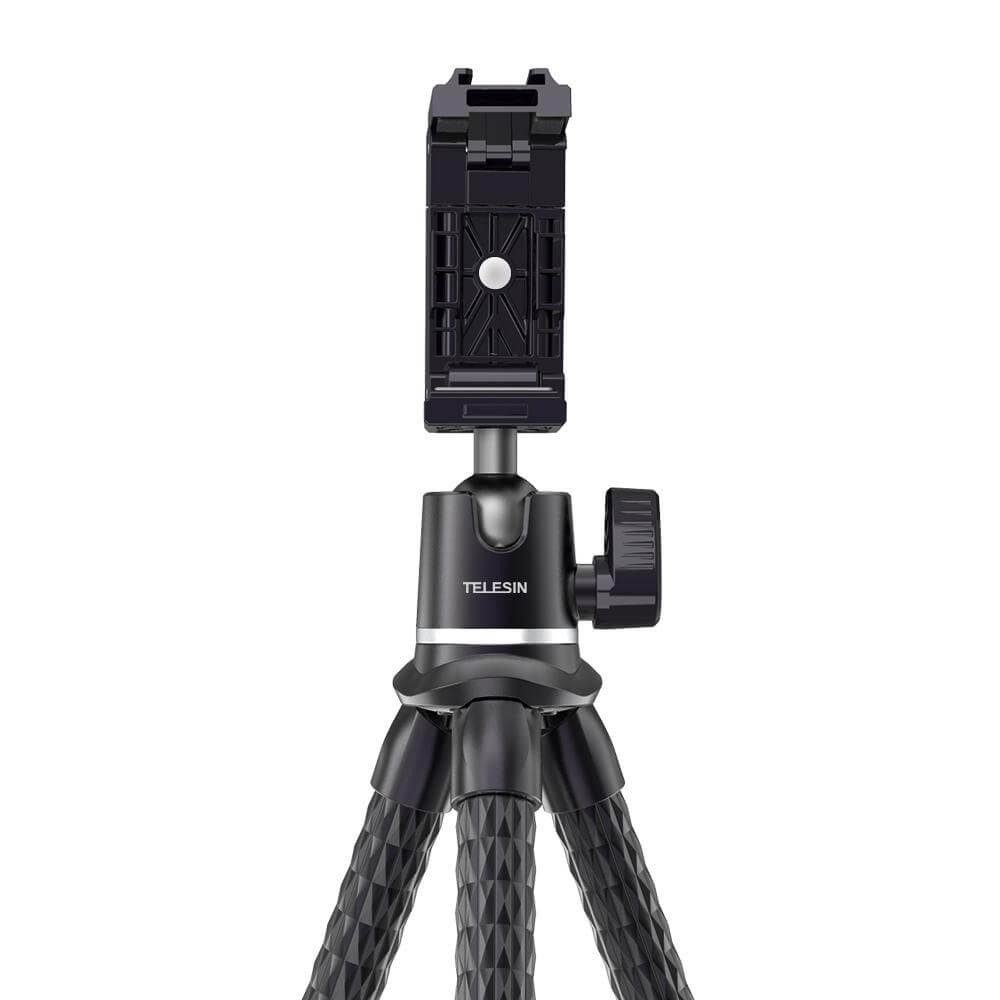 Tripé Flexível para Celular e Câmeras DSLR - Telesin