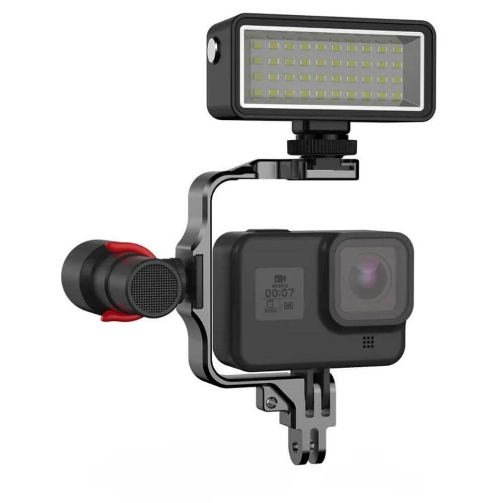 Suporte de Montagem para Câmeras GoPro e Encaixes tipo Sapata