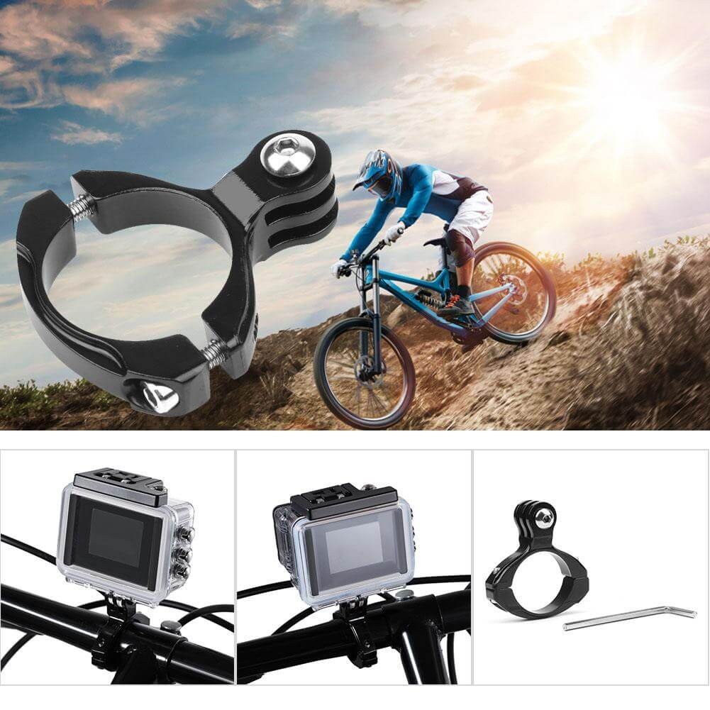 Suporte Bike para GoPro e Câmeras Similares em Alumínio