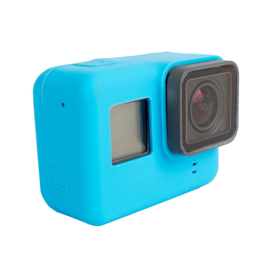 Case Capa Silicone GoPro Hero 5 6 7 Black Uso Sem Frame de Montagem