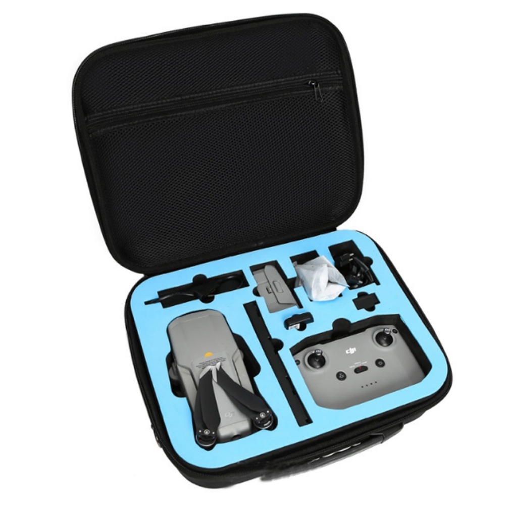 Maleta para Drone DJI Mavic Air 2 e 2S com Alça de Ombro - Cor Preto