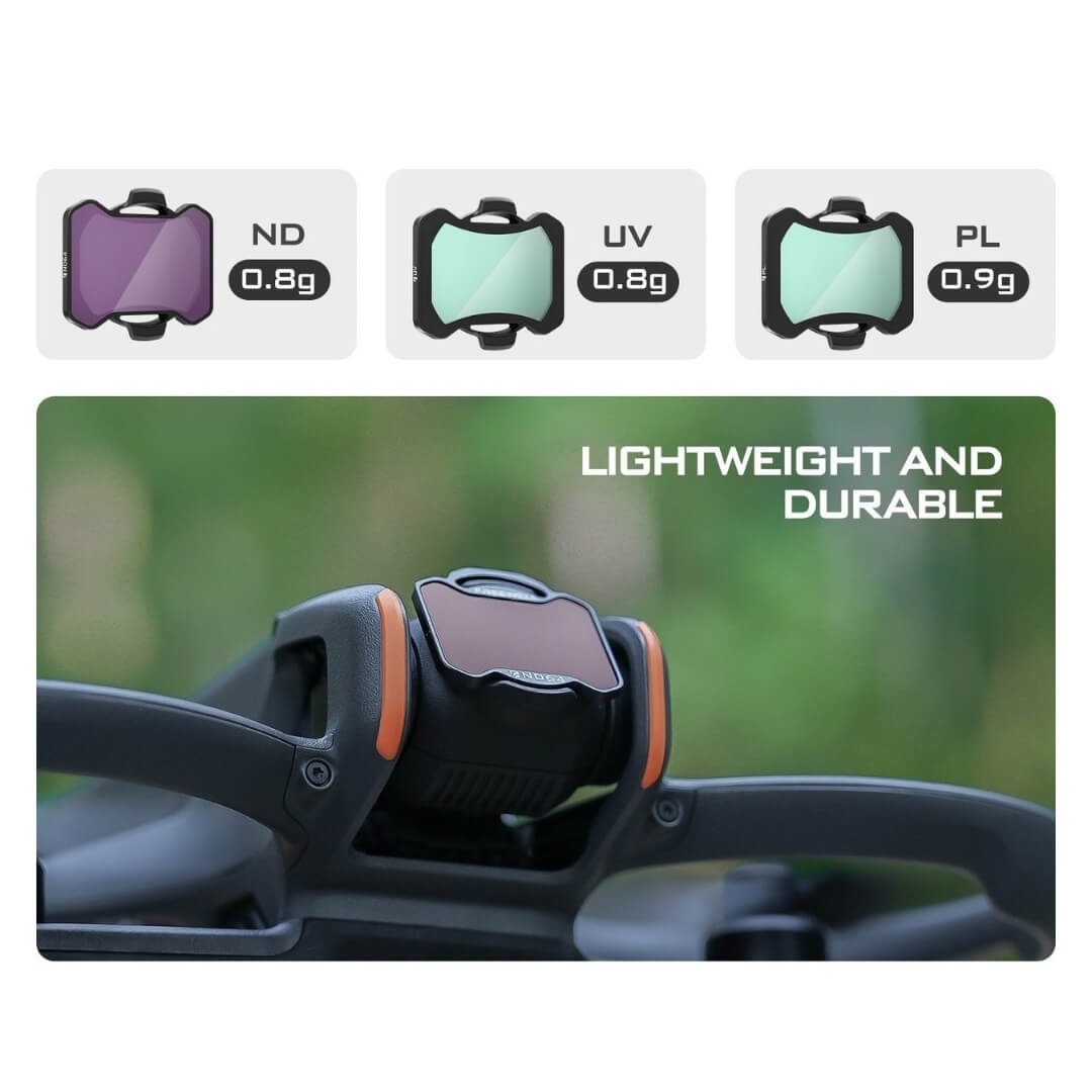 Kit de Filtros para Drone DJI Avata 2 Mega Pack - Freewell