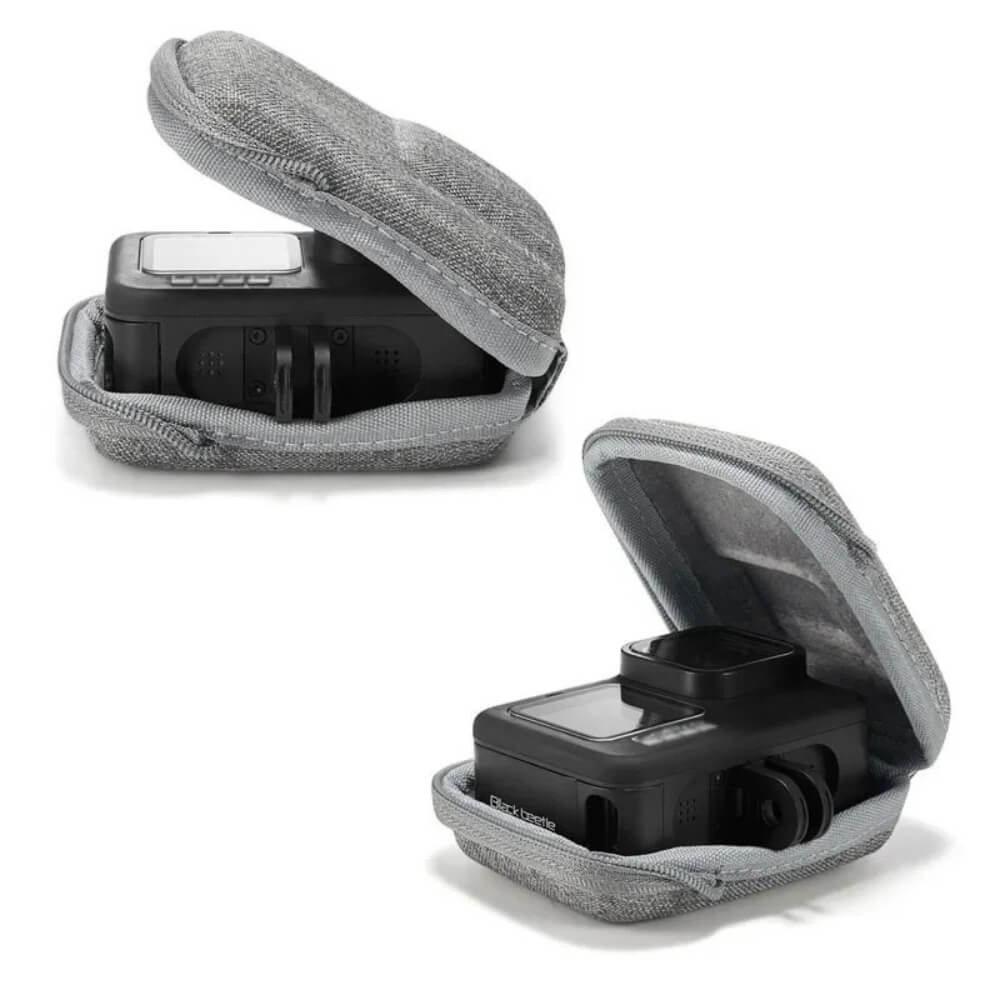 Mini Case para Câmeras GoPro e Similares - Cor: Cinza