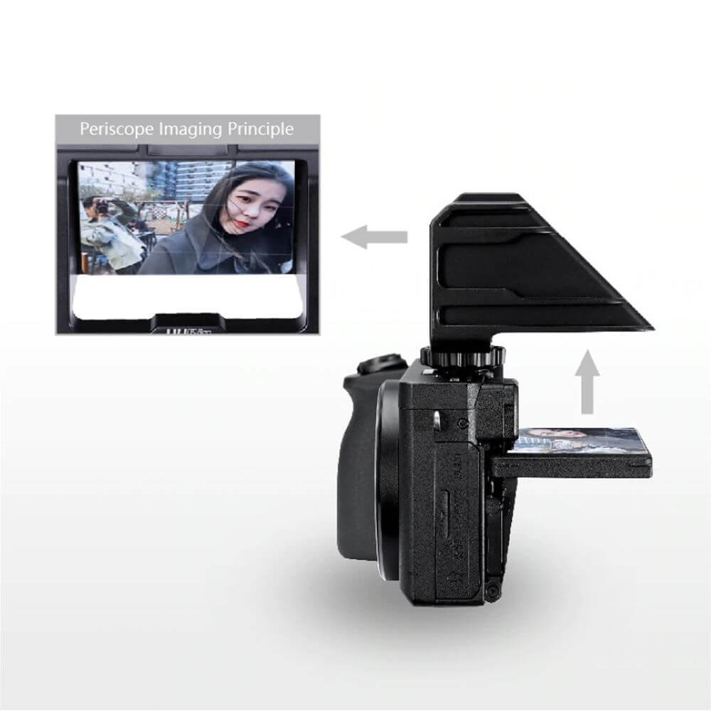 Suporte Vlog com Espelho Refletor para Câmeras Mirrorless - Ulanzi