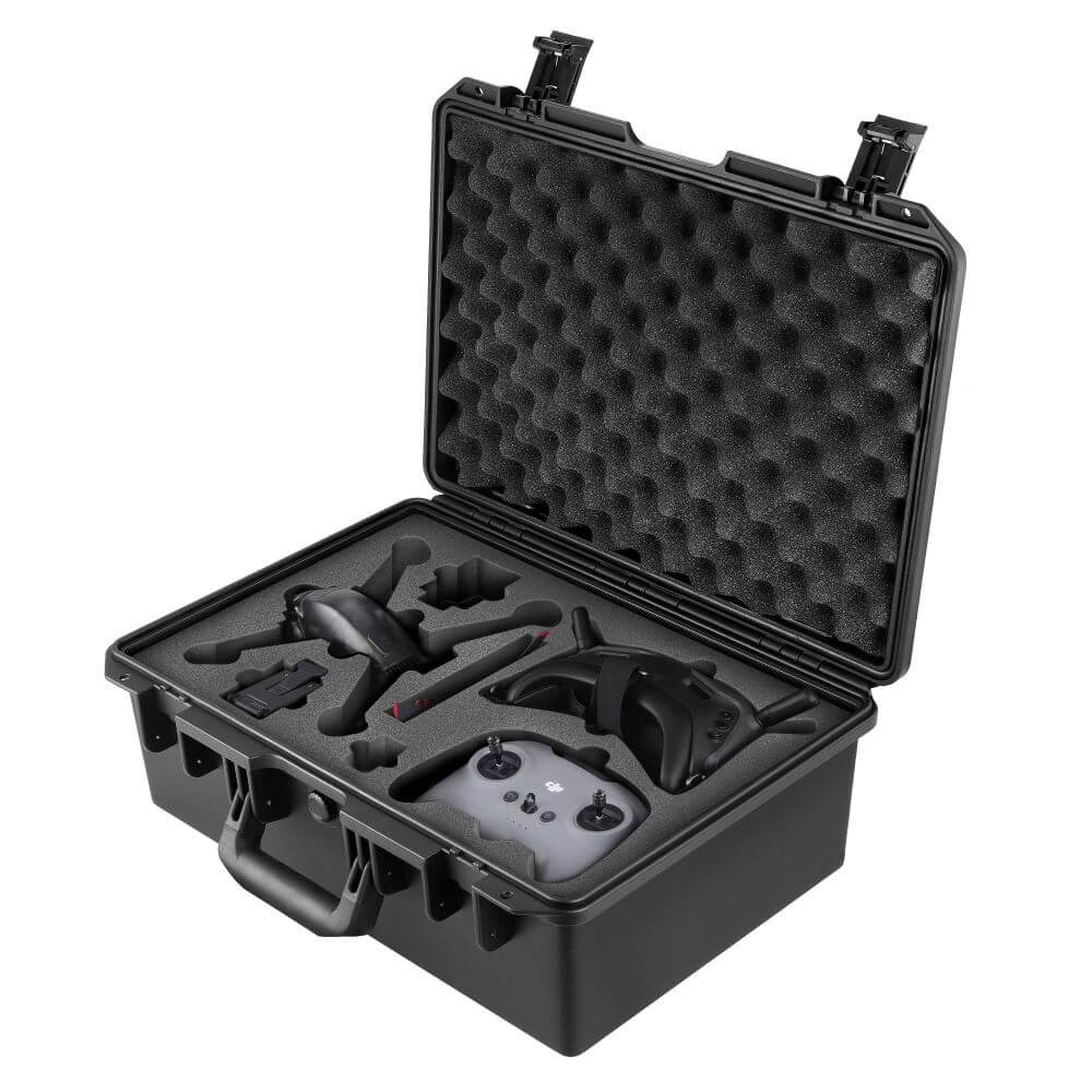 Maleta Estanque para Drone DJI FPV Fly More Combo - Cor Preto