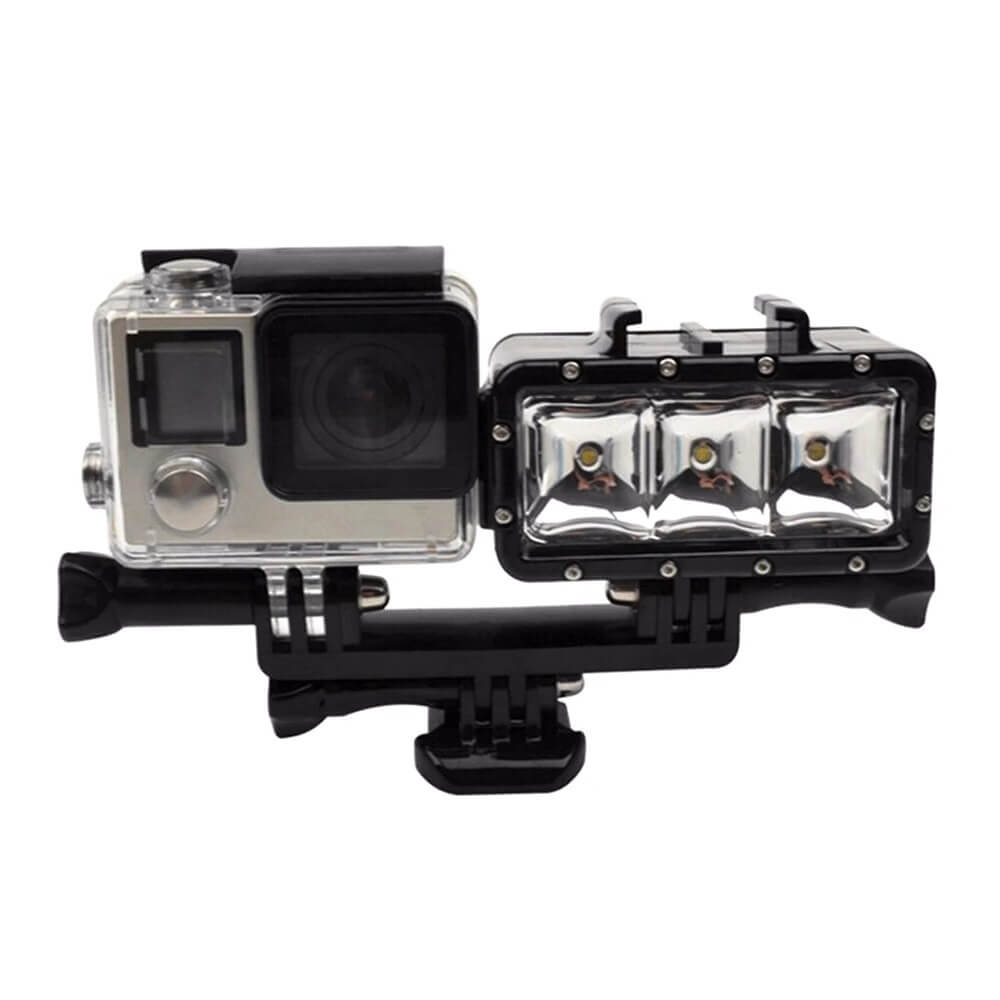 Suporte de Montagem Duplo Para GoPro e Câmeras Similares