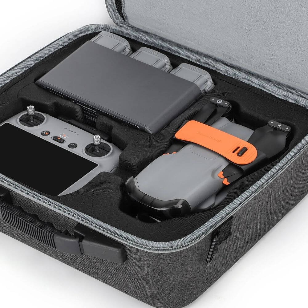 Maleta Case para Drone DJI AIR 3 / 3S Carregador e Controle DJI RC 2 ou DJI RC N2 - Sunnylife
