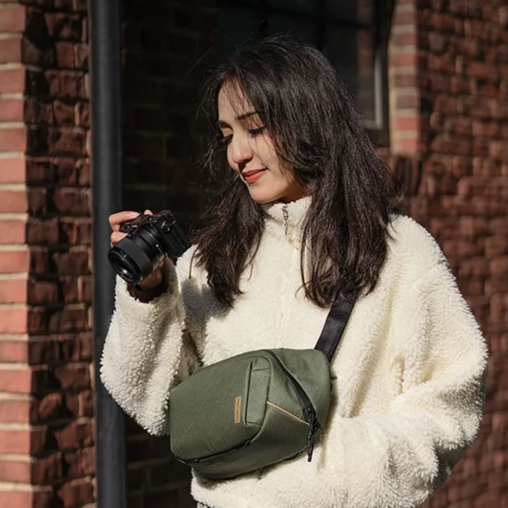 Bolsa de Ombro 4L - Pgytech OneGo Solo V2 Cor Verde (Moss Green)