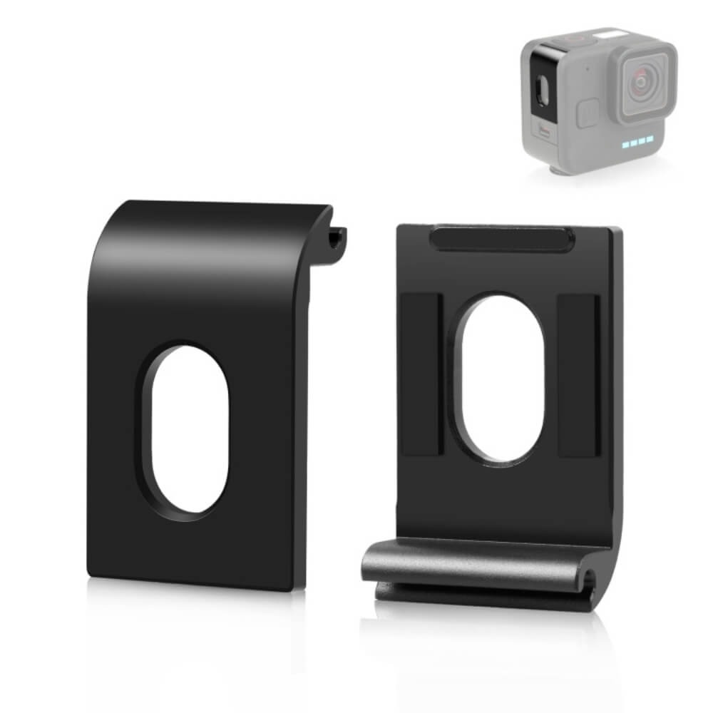 Porta Lateral em Alumínio para GoPro Hero 11 Mini com Abertura