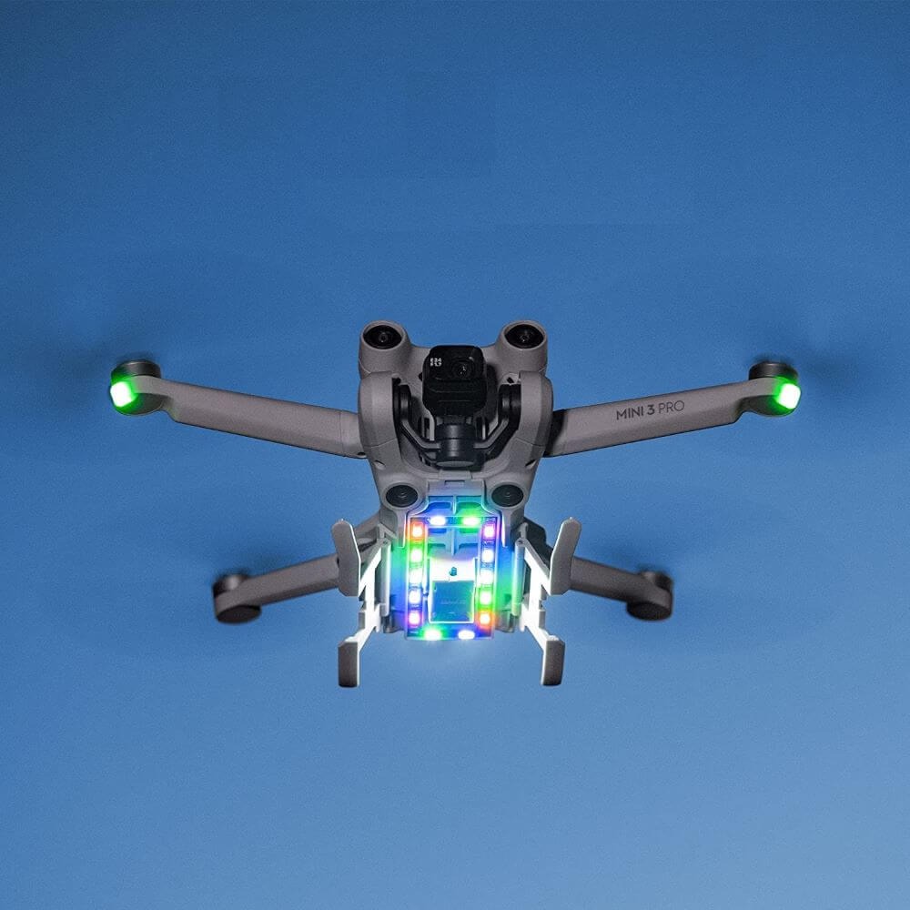 Trem de Pouso para Drone DJI Mini 3 Pro com LED Auxiliar - StartRC