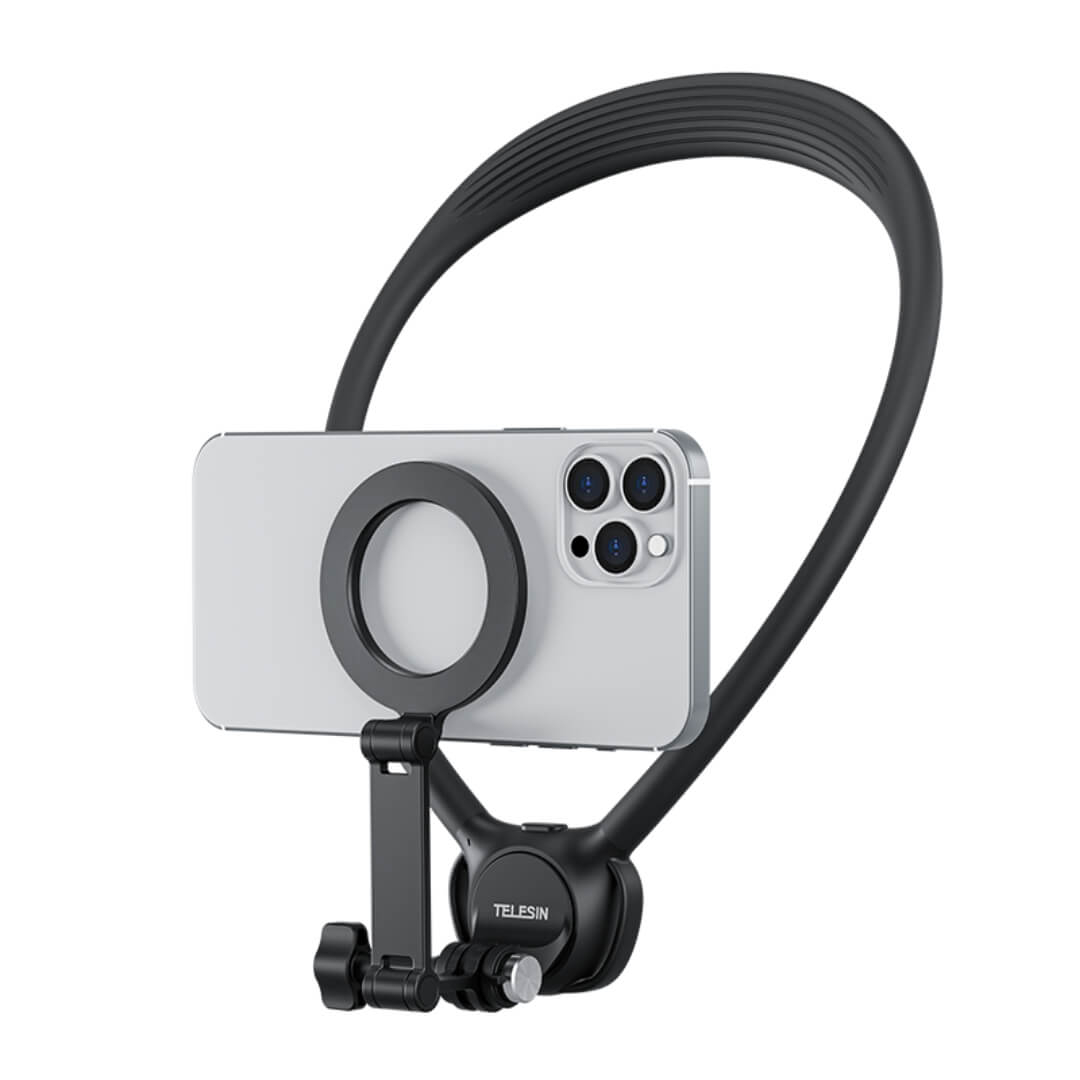 Alça de Pescoço com Suporte Magnético para Celular - Telesin Alça de Pescoço com Suporte Magnético para Celular - Telesin