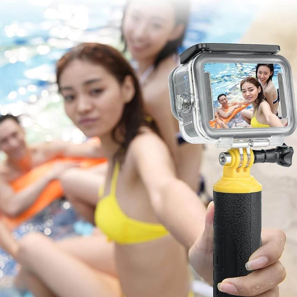 Bastão de Mão Flutuante para GoPro e Câmeras Similares - Telesin