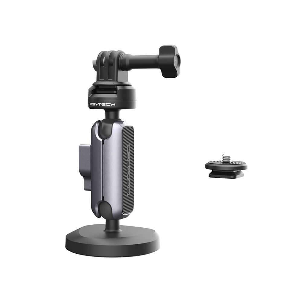 Suporte Magnético para GoPro com Sistema Engate Rápido - Pgytech CapLock