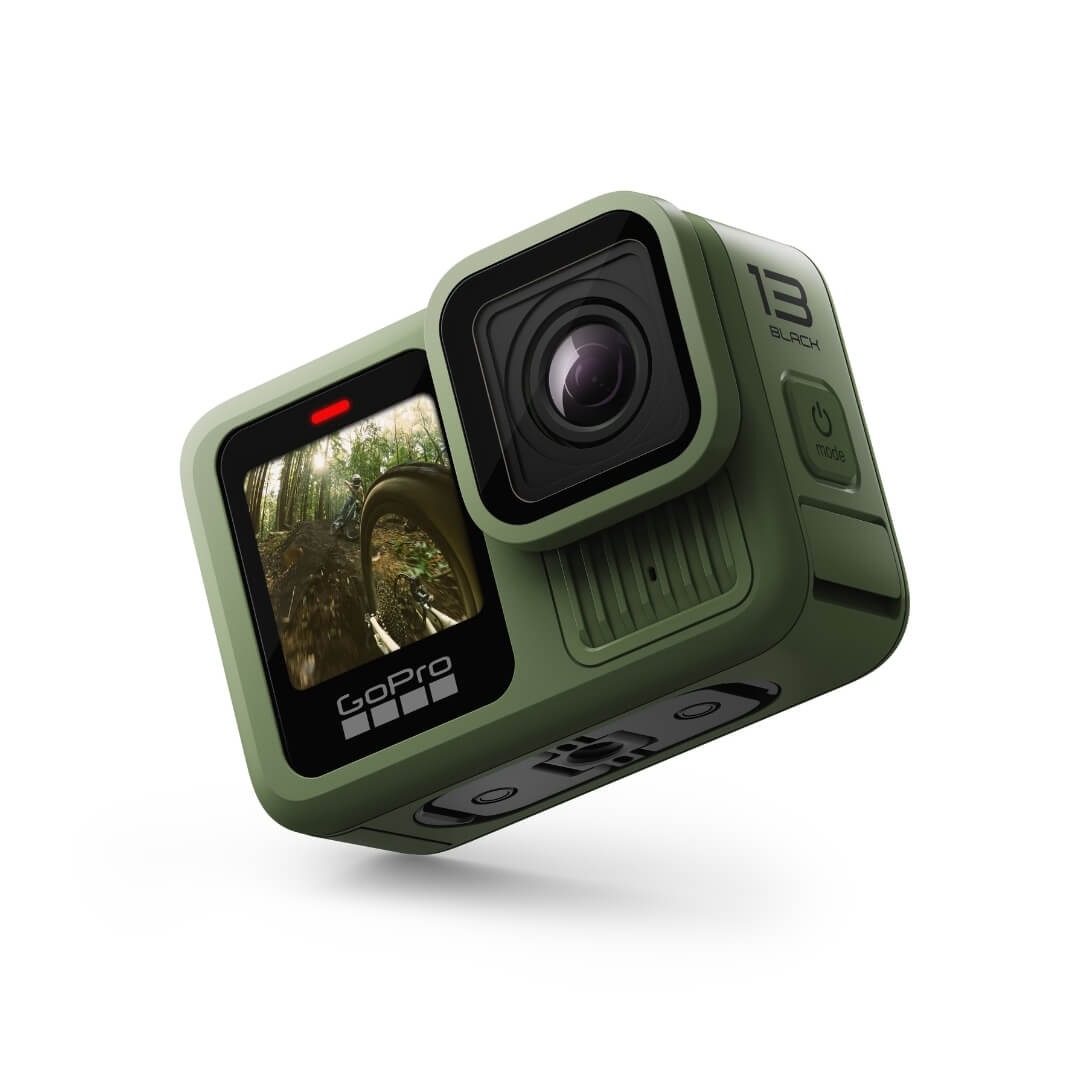 Câmera GoPro Hero 13 Black Forest Green à Prova D’água 27MP 5.3K