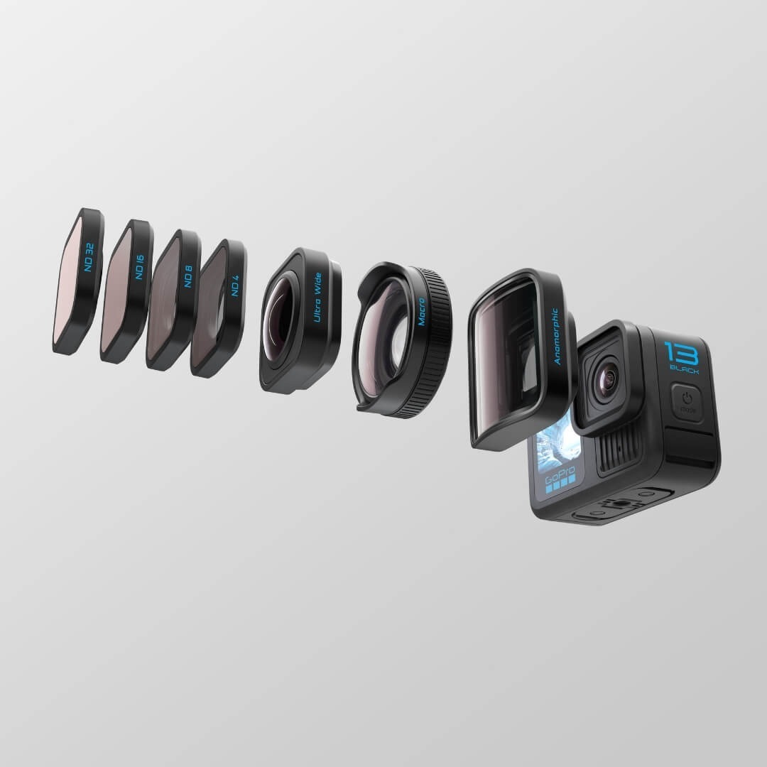 Câmera GoPro Hero 13 Black HB Series Lens Collection 27MP 5.3K
