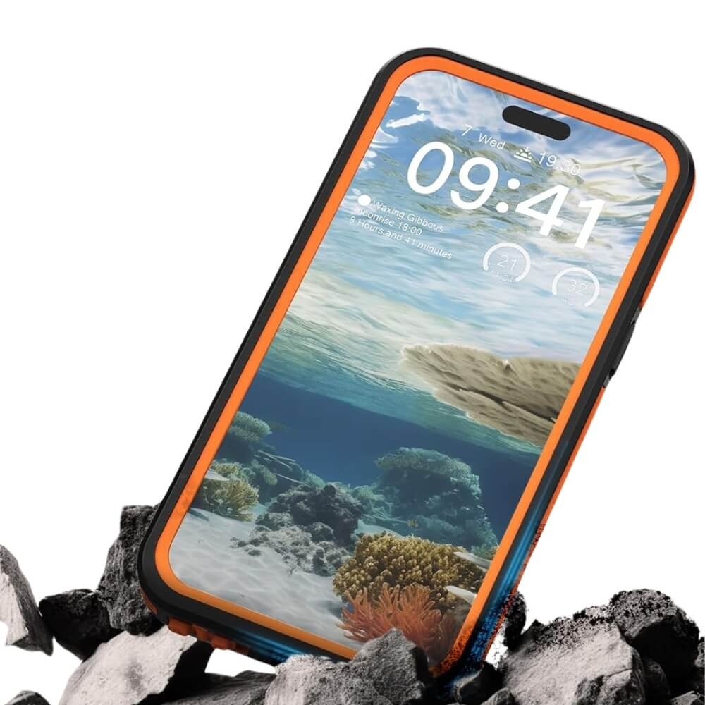 Capa Case à Prova D'água para IPhone 15 Pro - Telesin