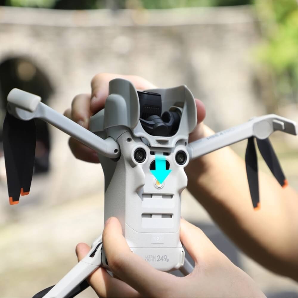 Protetor de Sol para Lente do Drone DJI Mini 4 Pro - Sunnylife Cor: Cinza