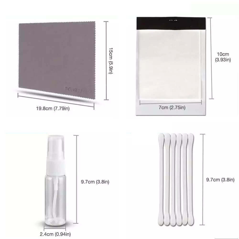 Kit de Acessórios de Limpeza para Lentes / Câmeras + Estojo