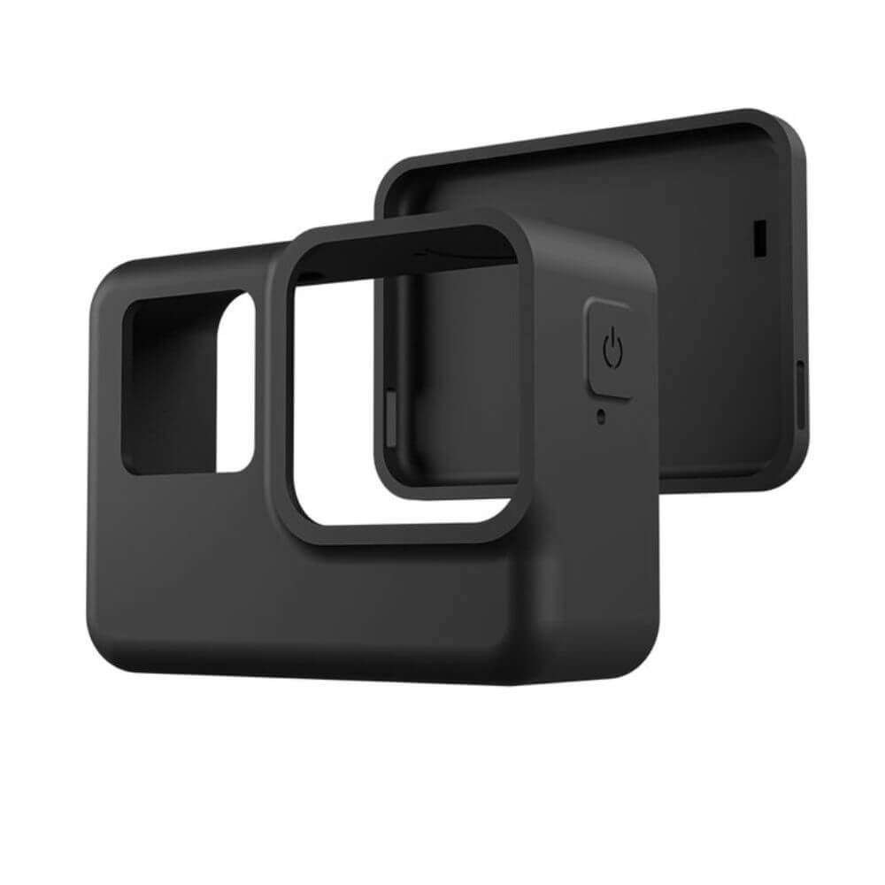 Capa de Silicone para Insta360 Ace + Tampa Lente e Display - Telesin
