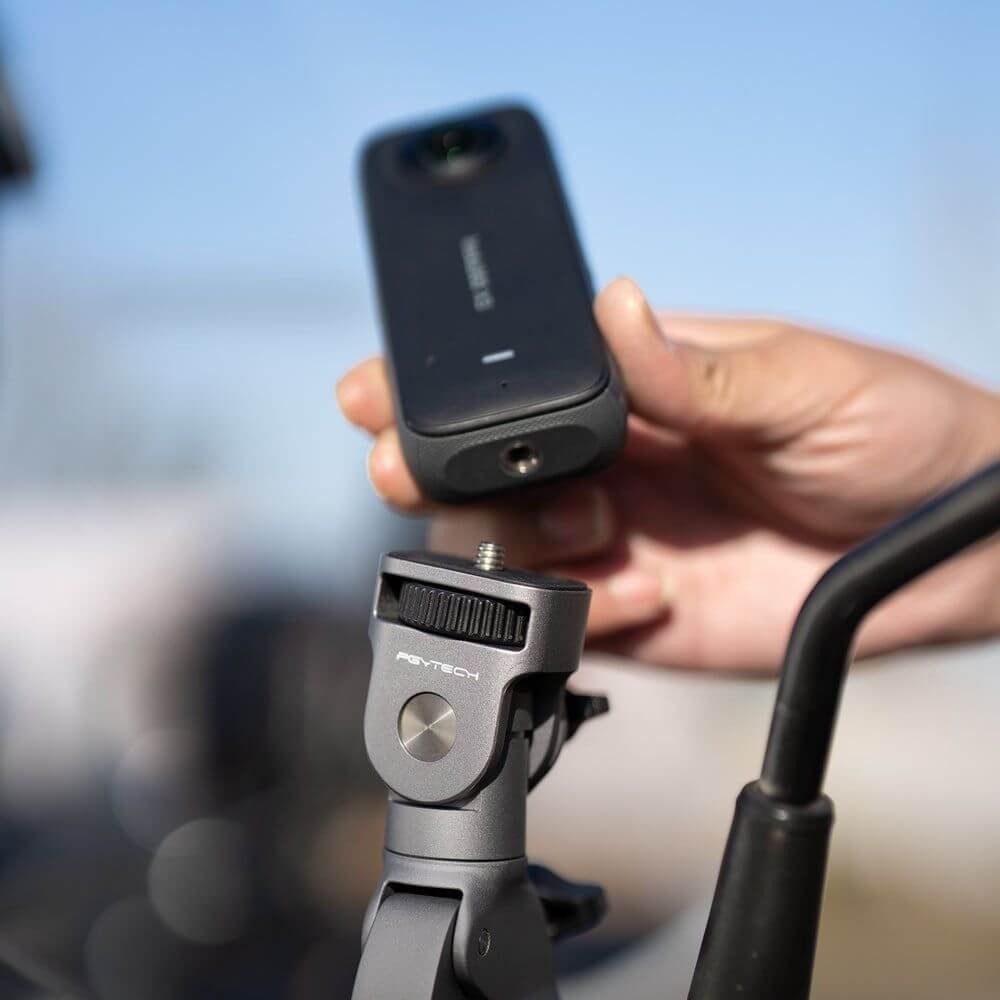 Suporte Guidão e Barras Tubulares para GoPro e Câmeras Similares - Pgytech