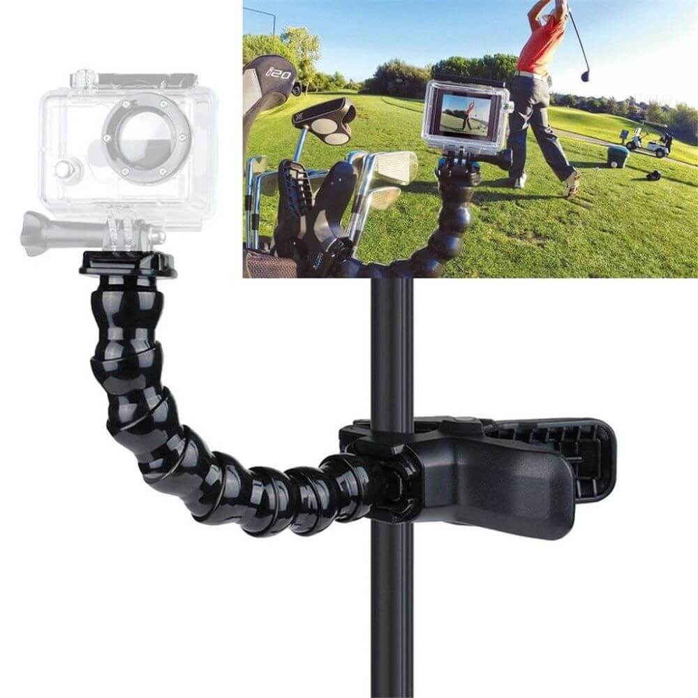 Suporte de Garra Flexível Jaws Para GoPro e Câmeras Similares