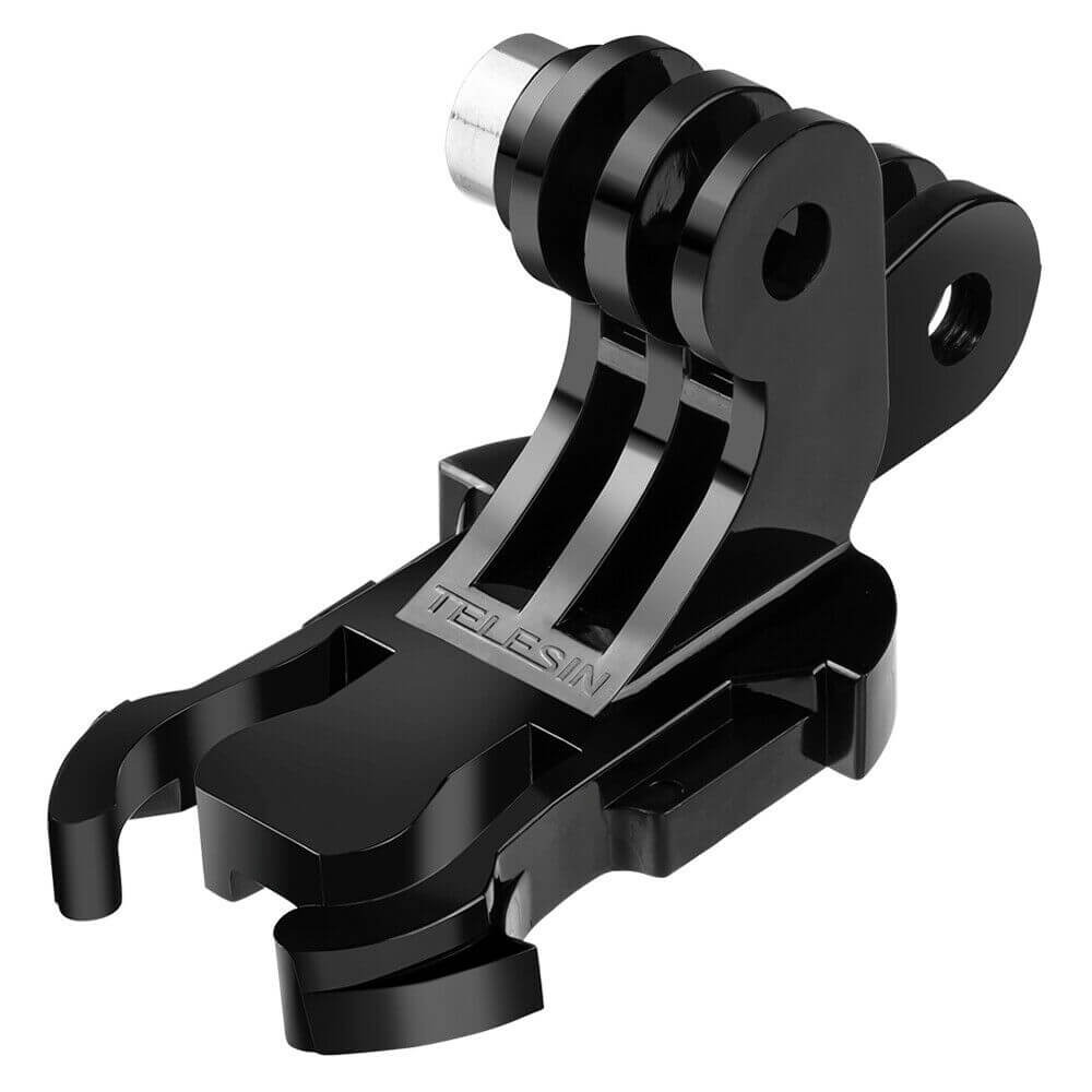 Suporte Adaptador J-Hook Duplo para GoPro e Câmeras Similares - Telesin