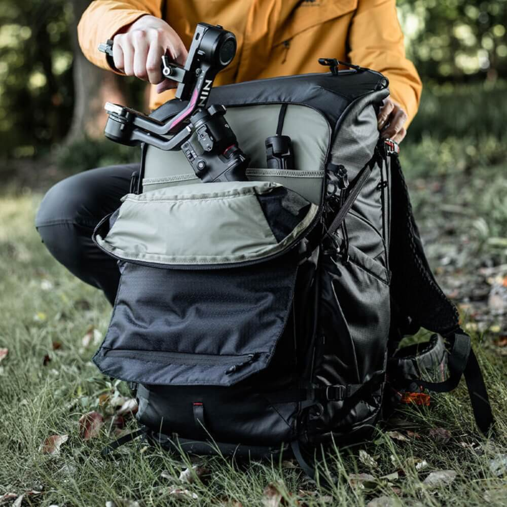 Mochila para Câmeras e Drones OnePro Focux - Pgytech 25L (Space Black)