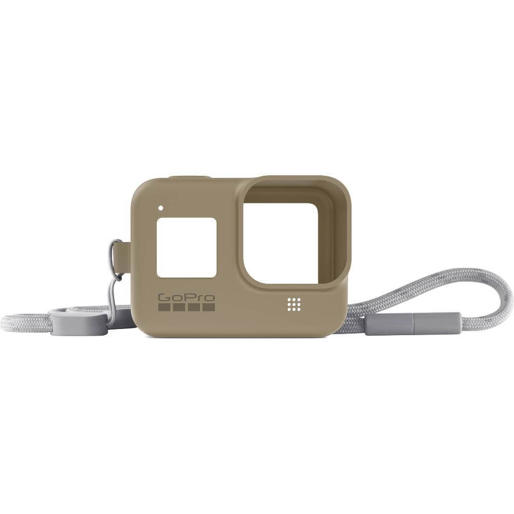 Capa Silicone GoPro Hero 8 + Cordão Ajustável - Sleeve + Lanyard