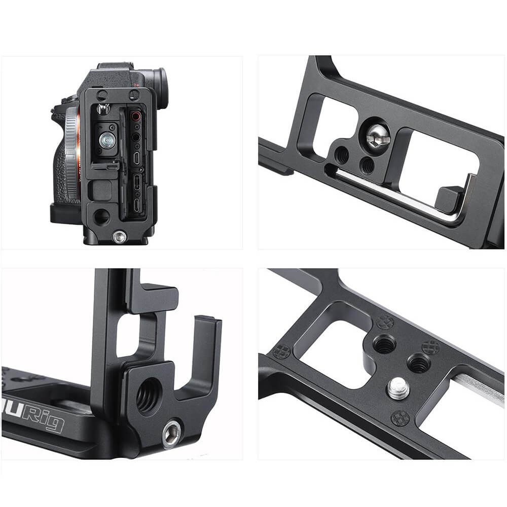 Suporte Adaptador de Montagem em L para Câmera Sony A7R IV - Ulanzi