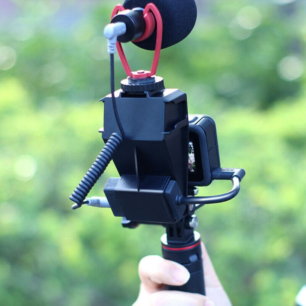 Suporte de Vlog para GoPro Hero 8 7 6 5 Black com Espelho - Ulanzi