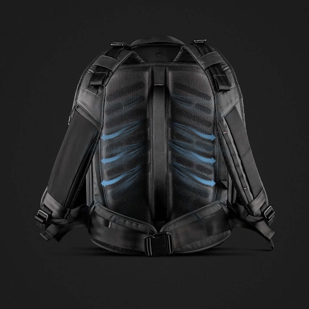 Mochila + Estojo de Ombro - Pgytech OneMo 2 Cor Preto (25L)