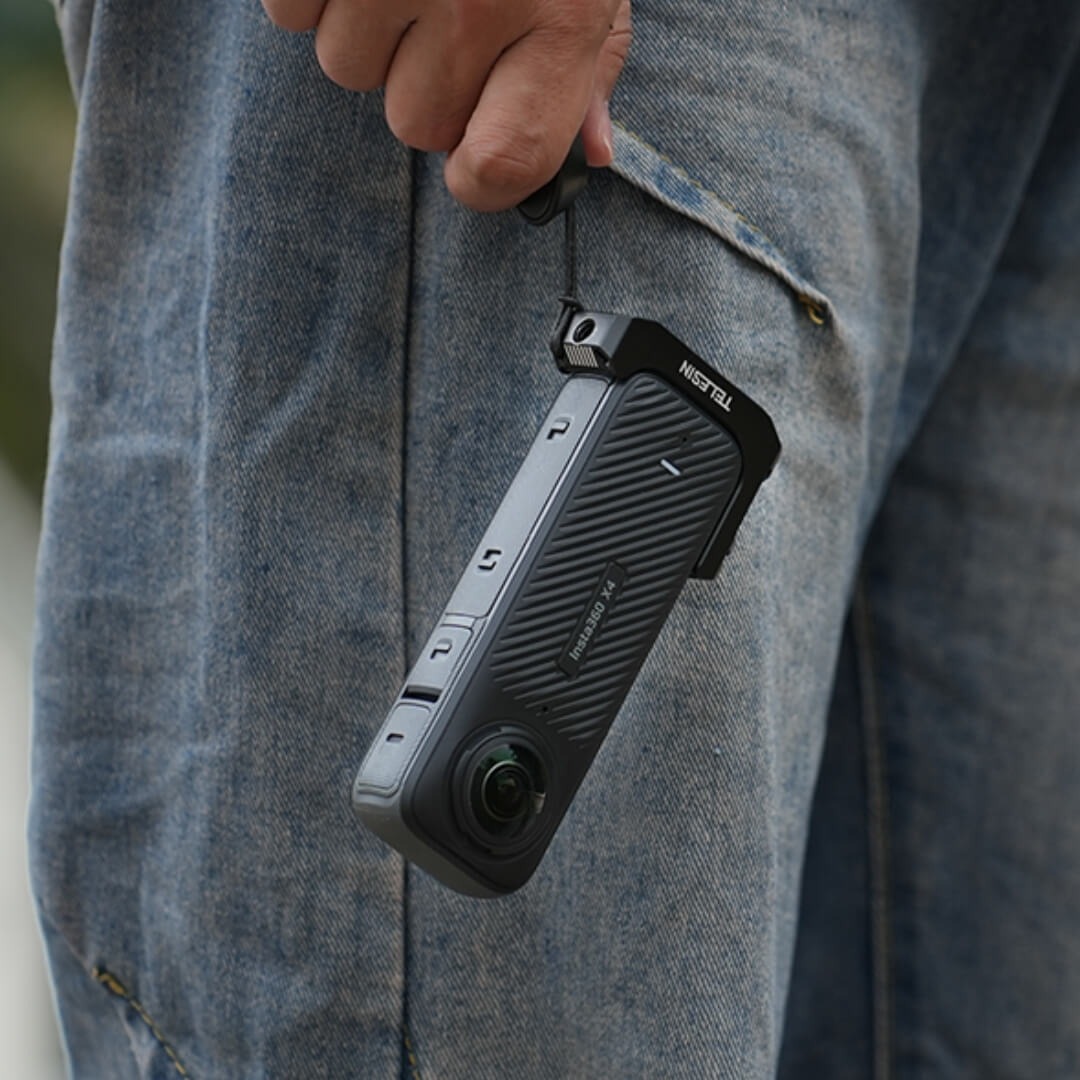 Suporte em L Adaptador de Expansão para Insta360 X4 - Telesin